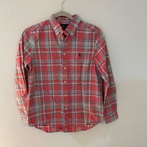 Ralph Lauren Red Plaid Shirt